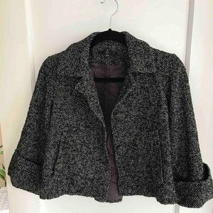 Teen Flo wool tweed jacket size 2 in Taupe